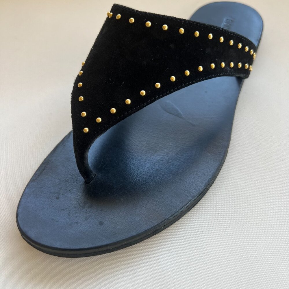 Saint Laurent Suede Studded Accents